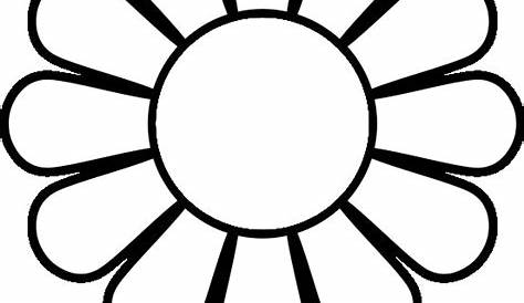 Daisy Flower Template - Cliparts.co