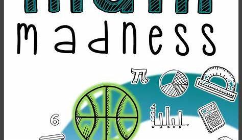 Math Madness - Basketball themed math lessons for March | March madness