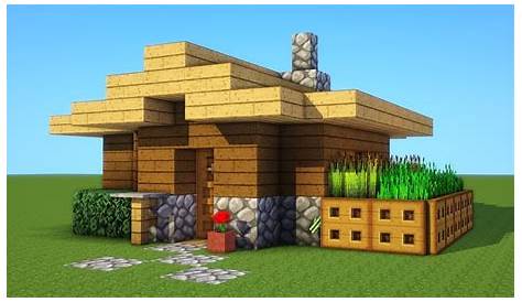 Minecraft: How To Build A Small Survival House Tutorial - YouTube