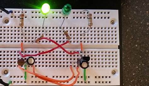 blinking led light circuit