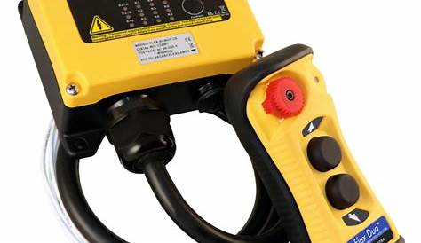 New Magnetek Flex Duo radio remote control | Lift and Hoist