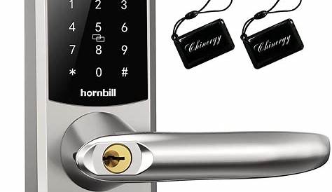 Smart Lock, Hornbill Fingerprint Keyless Entry Locks with Touchscreen