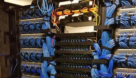 High data output network server rack. | Structured cabling, Server rack