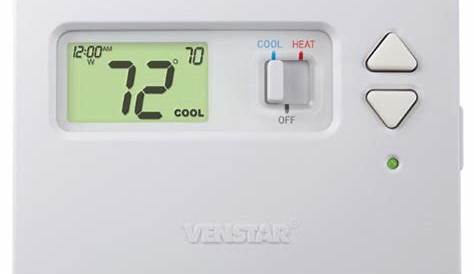 Venstar T0140 Programmable Thermostat Owner Manual - thermostat.guide