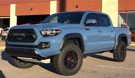 New Cavalry Blue TRD Pro owner | Tacoma World
