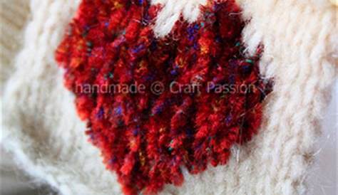 heart knitting pattern chart