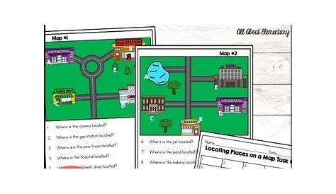 First Grade Geography Activities by All About Elementary | TpT