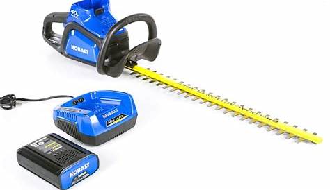 Kobalt 40-Volt Max 24-in Dual Cordless Electric Hedge Trimmer (1