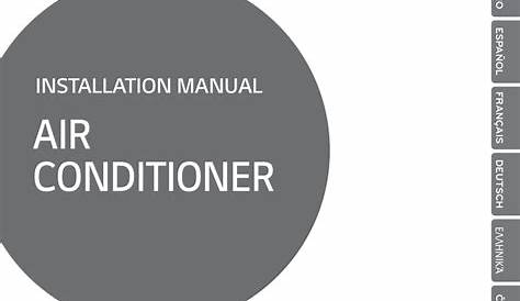 LG THERMA V SERIES INSTALLATION MANUAL Pdf Download | ManualsLib