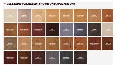 Stain Colors | Generations Home Furnishings