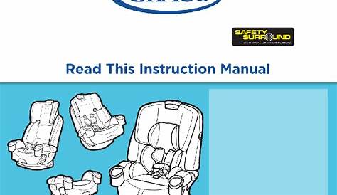 Graco 4Ever Car Seat Instruction manual PDF View/Download