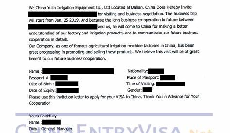[Get 28+] Q2 Visa Invitation Letter Sample