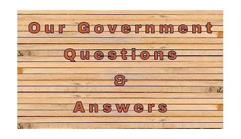 local government questions and answers pdf