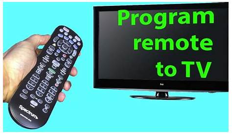 How To Sync Spectrum Remote To Tv Ur5u 8780l
