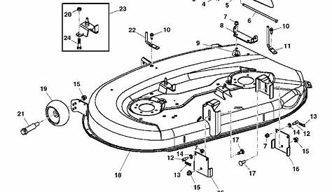 GY20600 John Deere Mower Deck :: AVS.Parts