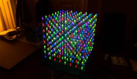 3d led cube circuit diagram