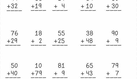 18 Best Images of By Addition Worksheet 1 - Single Digit Addition