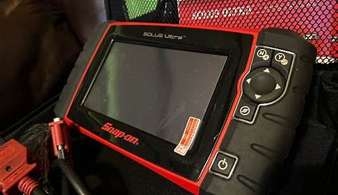 SNAP ON SOLUS ULTRA TOUCH DIAGNOSTIC FULL FUNCTION SCANNER 1980's-2021