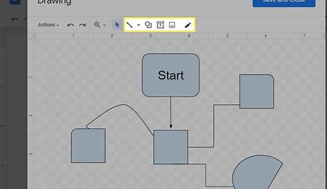 flow chart google docs template