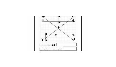 lines and angles worksheet 4th class