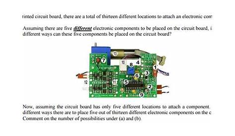Circuit Board With Components | See More...