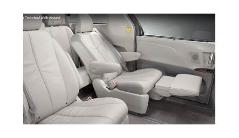 2021 Toyota Sienna Ottoman Seats