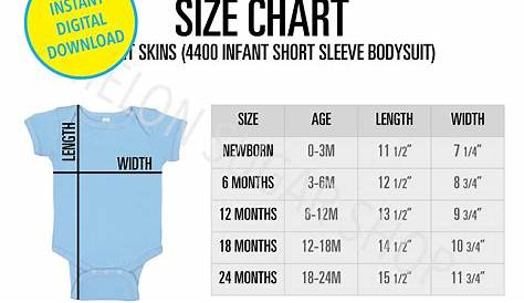 rabbit skins size chart