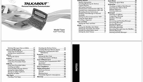 MOTOROLA TALKABOUT T900 USER MANUAL Pdf Download | ManualsLib