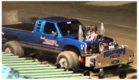 Big Block 502 Chevy S10 On Alcohol Truck Pull!!! - YouTube