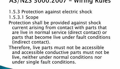 as nzs 3000 wiring manual