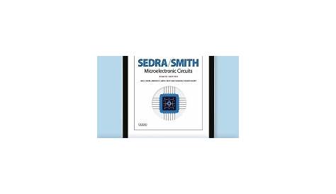 sedra/smith microelectronic circuits 8th edition pdf