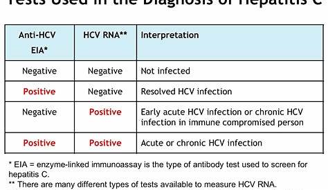 hepatitis c viral load levels