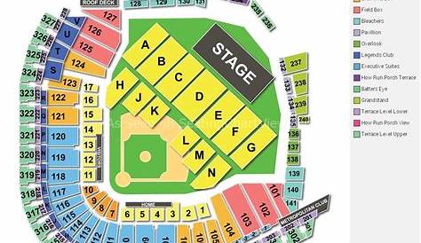 Target Field Map With Seat Numbers | Elcho Table