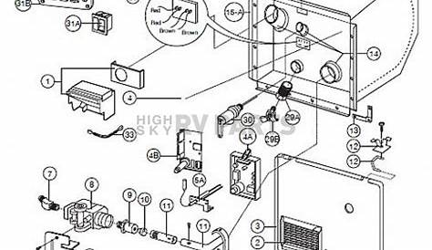 atwood water heater schematic