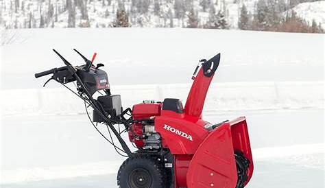 snow blowers with honda engines