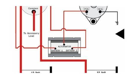 alternator to battery wiring diagram
