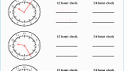 Telling time, calendars and time measurement math worksheets for