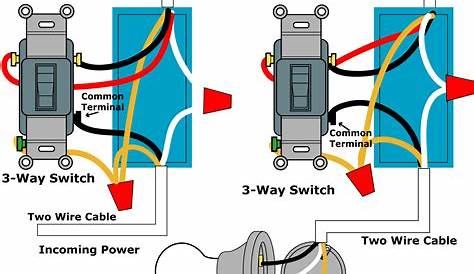 lighting circuit diagram 2 way switch