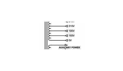 automatic voltage stabilizer circuit diagram