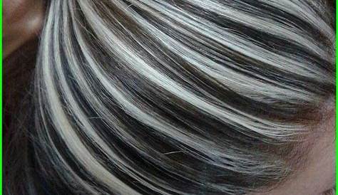 gray frosted hair color pictures