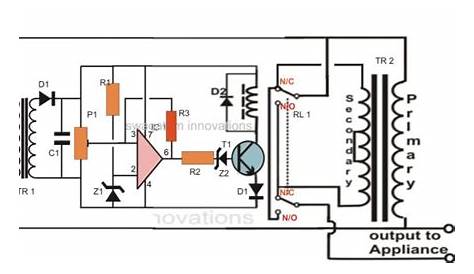 220v Ac Voltage Regulator Circuit Diagram | Circuit projects, Circuit