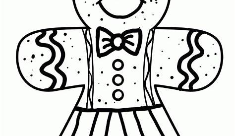 Gingerbread Boy Coloring Pages - Coloring Home