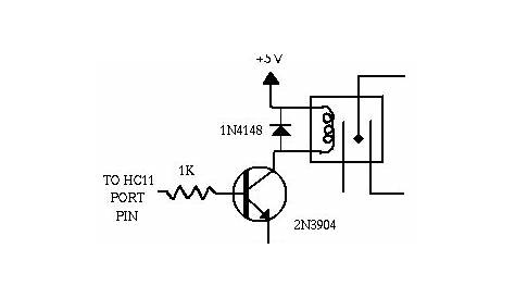 How to use relay with schematic of relay circuit diagram