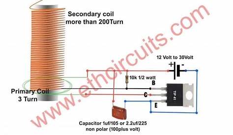 Best Tesla coil circuit diagram