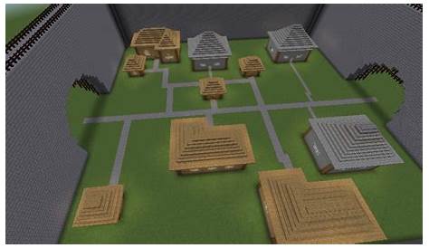 town minecraft maps small