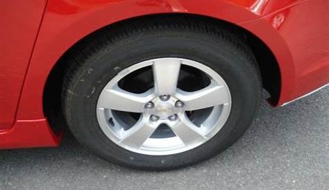 recommended tires for chevy cruze
