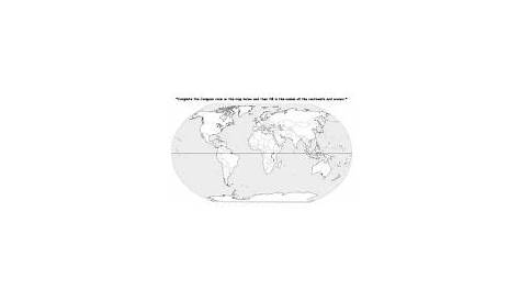 8 Best Images of Name The Oceans Worksheet - World Map Continents