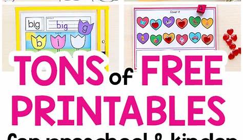250+ Free Printables and Activities for Kids | Free preschool