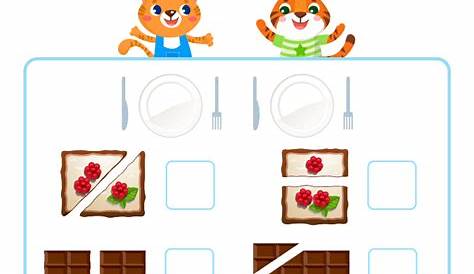 Let's Share Worksheet: Free Printable PDF for Kids - Answers and