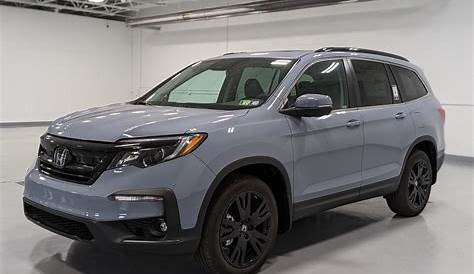 sonic grey pearl honda pilot 2022